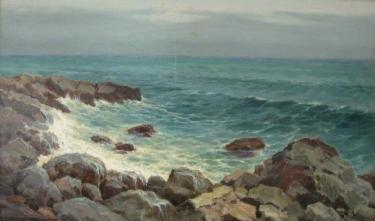 Прибой у берегов Гурзуфа Максимов К.Е.