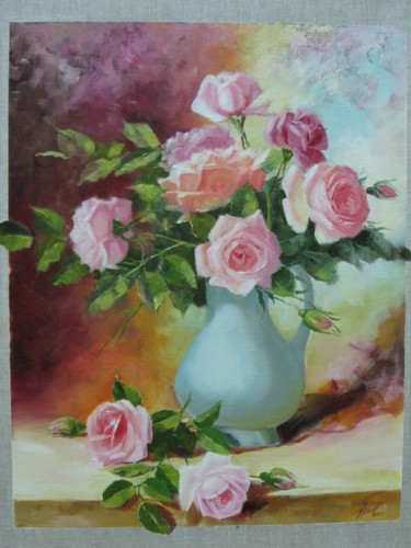 Розовый букет Рудик Л.