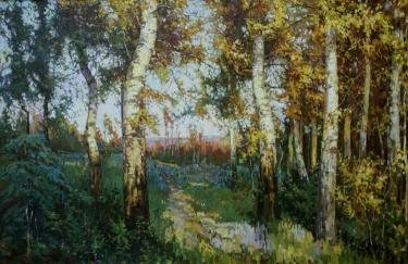 Сентябрь в берёзовой роще Маркова Т.В.