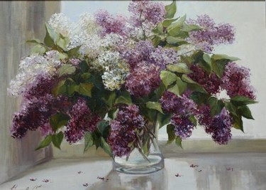 Сирень на подоконнике Капитонова С.