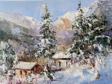 Снежные склоны гор  Щербаков М.