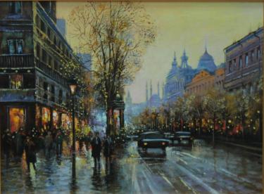 ул. Кремлевская. Дождь Мусина Л.