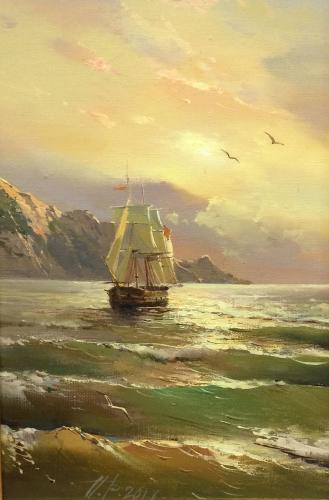 У скалистых берегов Румянцев П.В.