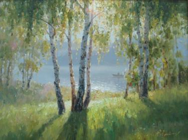 Утренние берёзы Лукиянов В.А.