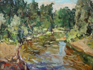 Утро на Боровке Долгашев К.А.