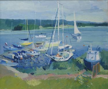 Утро на яхт клубе Адгамова Г.Р.