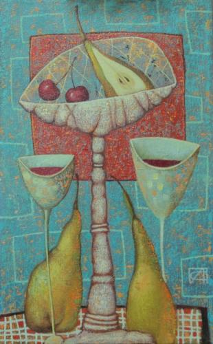 вечерний натюрморт Сулимов А.И.