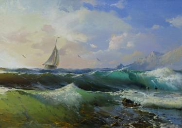 Вечерний прибой Румянцев П.В.