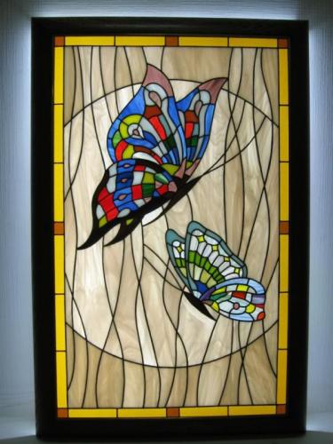 Вечная любовь (витраж-бра) Наумов И.