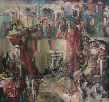 Венок для попугая Ростоцкий В.А.