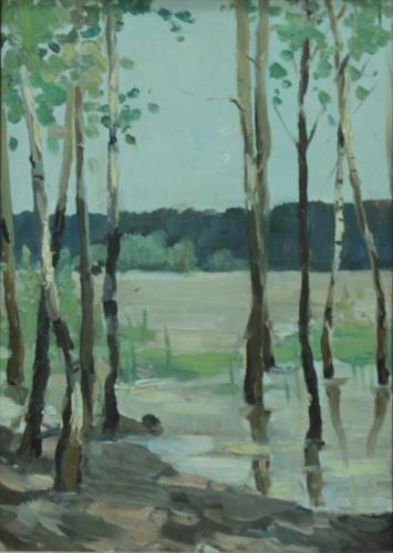 весна.березки Родионов В.А.