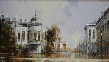 Вид на Ленинскую библиотеку Галимов Н.Н.