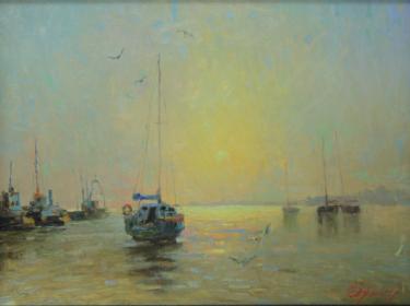 волга. Утро Прокопьев Г.В.