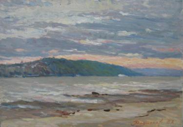 Волга в предзакатный час Родионов В.А.