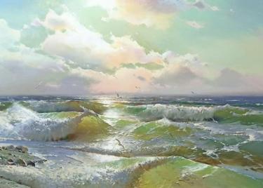 Волны моря Румянцев П.В.