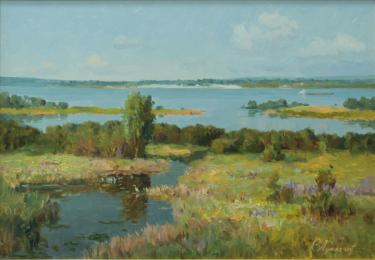 волжские просторы Лукиянов В.А.