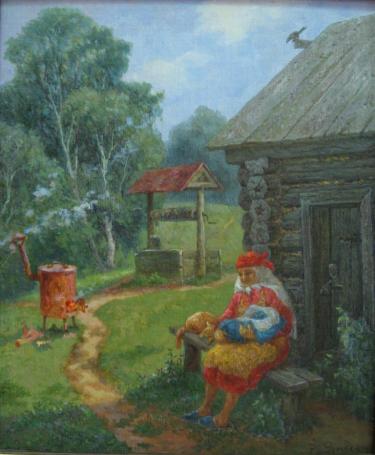 В тенечке Яманова Р.Р.