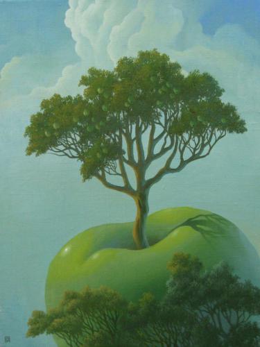 Яблочное утро Простов-Покровский А.Е.