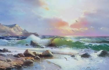 Закат на побережье Румянцев П.В.