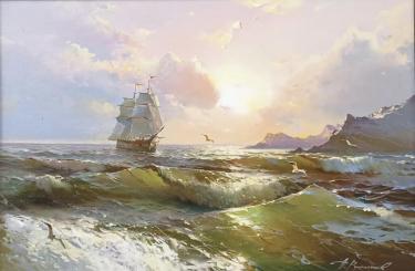 Закат у побережья Румянцев П.В.