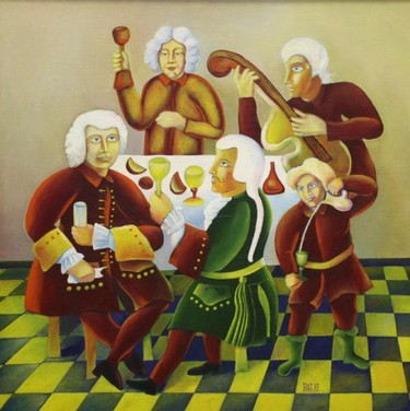 Застолье.Лубок Гатлин Р.