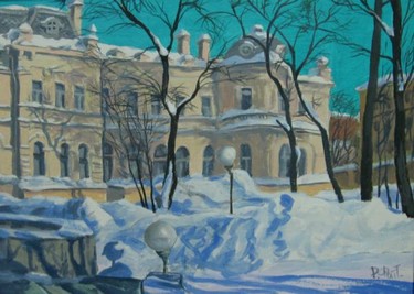 Засугробило. В саду Сандецкого Фаттахов Р.Ш.