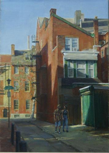 Зелёный гараж на Уэйверли стрит Шагидуллин Р.С.