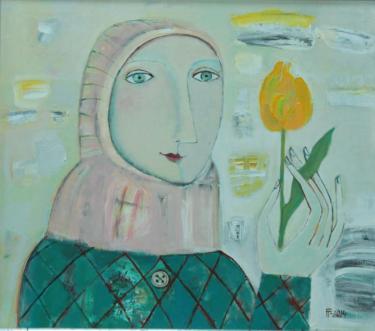 желтый тюльпан Горшунова Т.А.