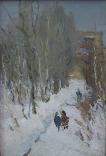 Зима в городе Родионов В.А.