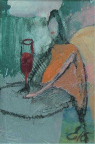 ангел с бокалом 28