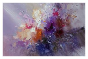 Цветочная абстракция 55