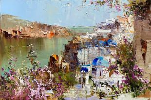 Цветущий берег Греции 353