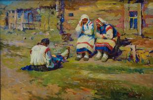 Деревенский пейзаж 147