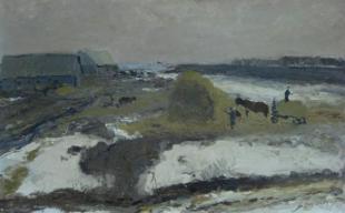 Деревенский пейзаж 146