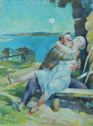 деревенский вечер 143