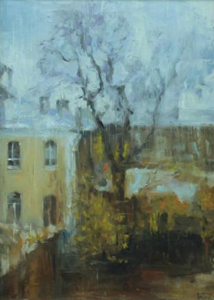 дворик.осень 298