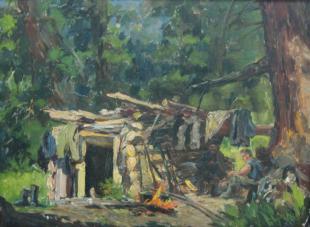 Горный Алтай.Охотничий бивак Попов В.А.