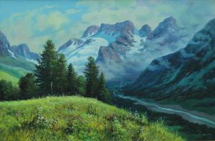 горный пейзаж 45