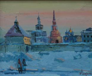 Казань. Зимний вечер Петров А.А.
