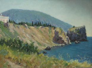 Крым Гурзуф Скала Шаляпина Попов В.А.