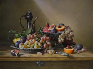 Кувшин и фрукты 205