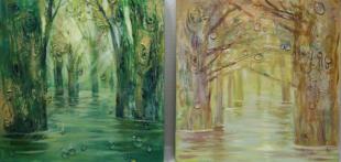 Лес (диптих) 75