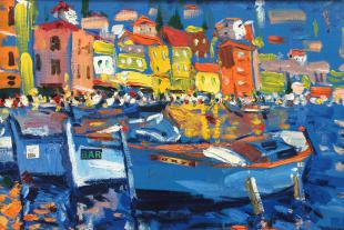 Лодки на причале 275