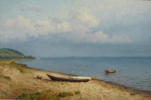 Лодки на Волге Лукиянов В.А.