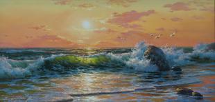 Море. Закат Сингатуллин М.