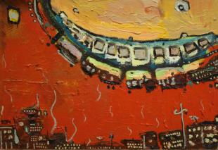 Над городом 279