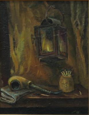 натюрморт с лампой 59