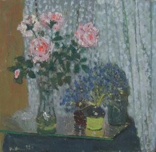 Натюрморт. Розы Индюхов Н.П.