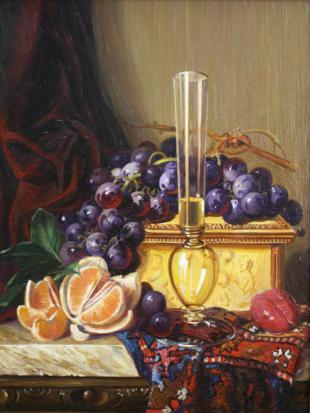 Натюрморт с апельсинами Маркова Т.В.