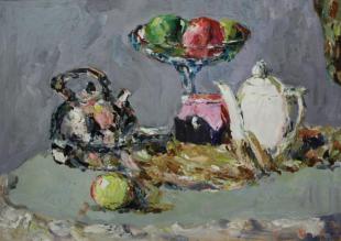 Натюрморт с чайником 99